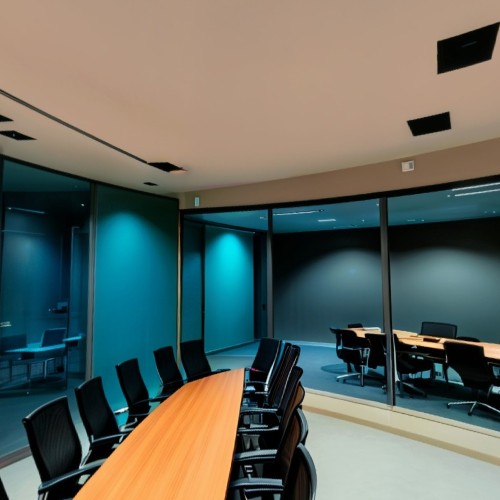 Conference Room With Glass