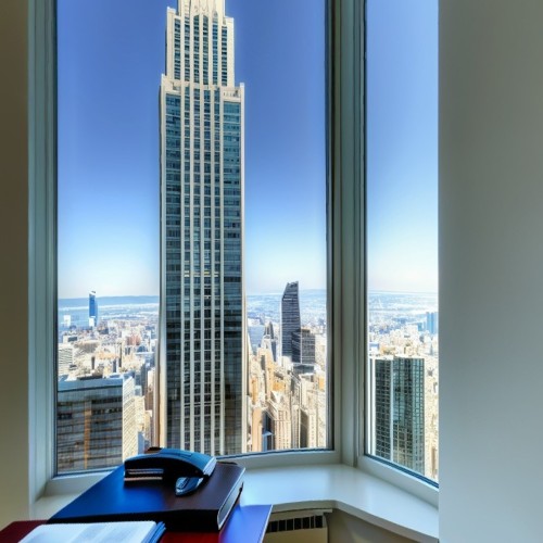 Executive Office With Desk