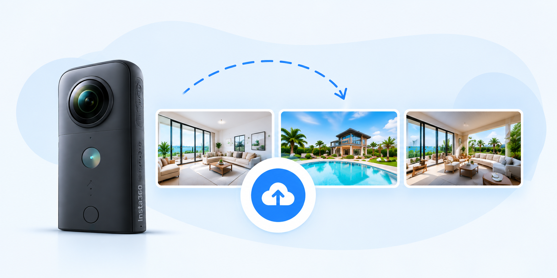 Create a virtual tour using your existing 360 degree camera