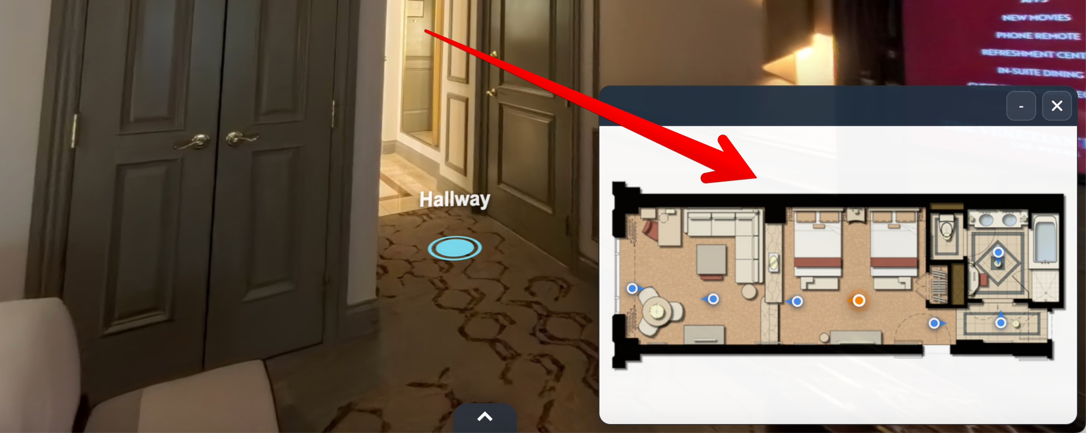 interactive floor map
