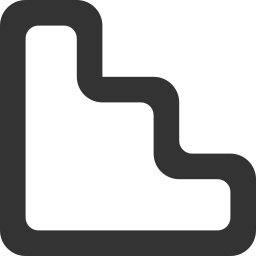 Stairs navigation hotspot icon